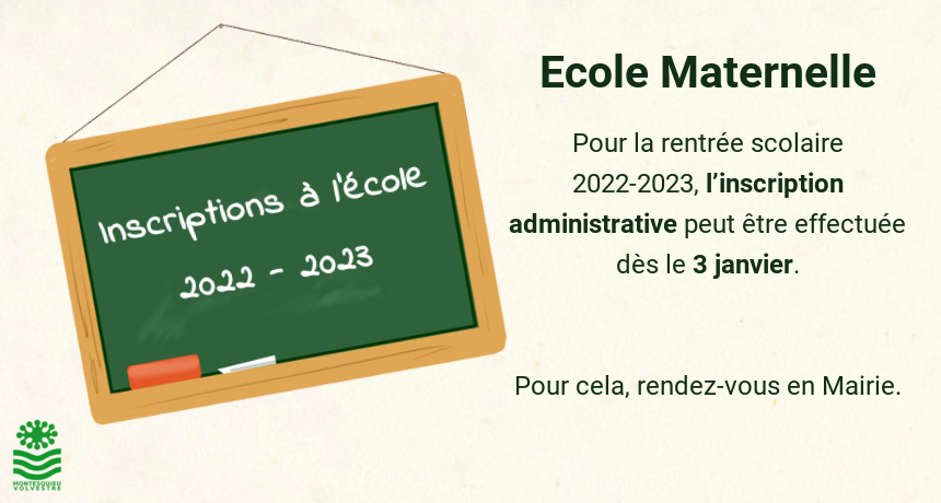 Rentrée scolaire 2022-23