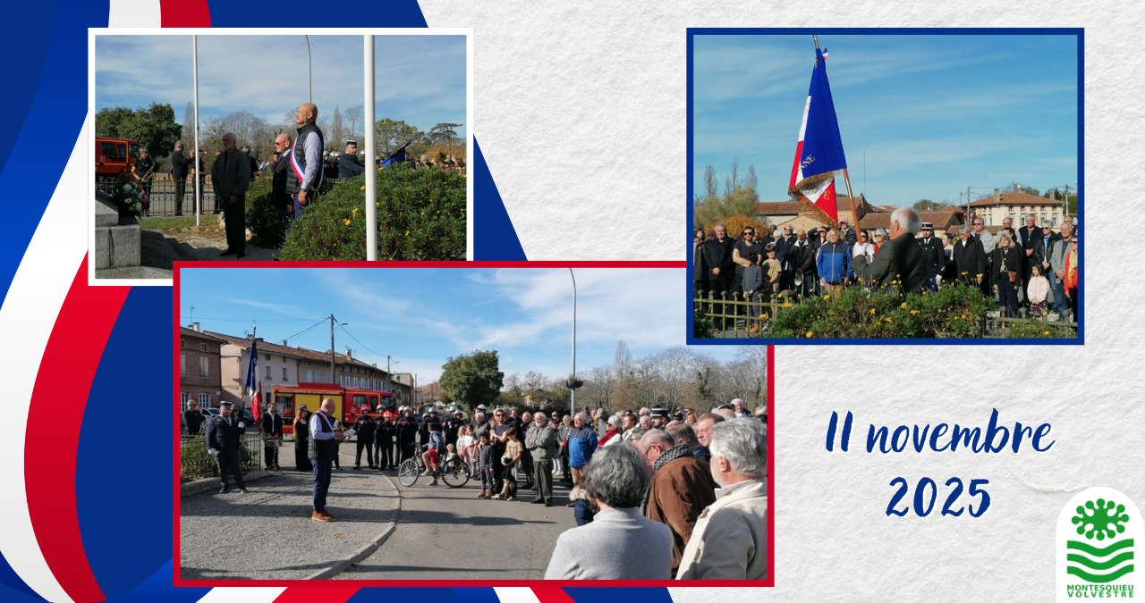 MONTESQUIEU-VOLVESTRE : Traditionnelle cérémonie du souvenir