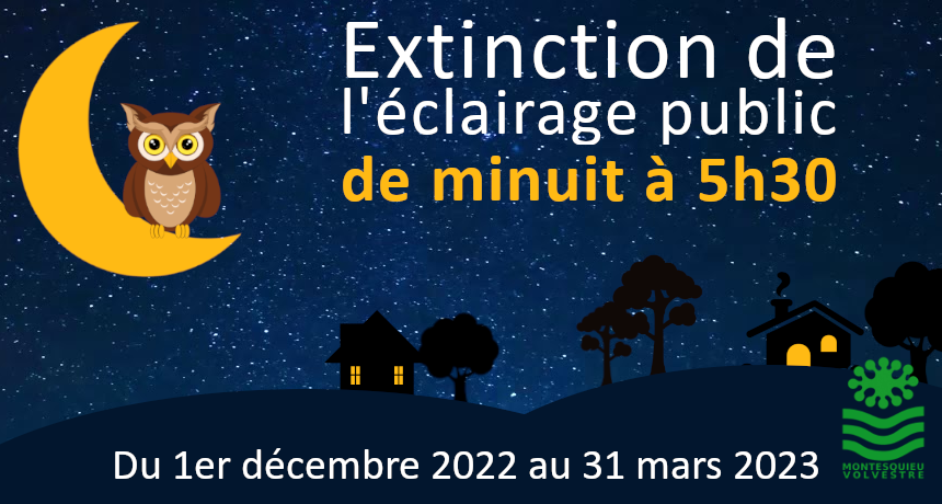 Extinction de l'éclairage public