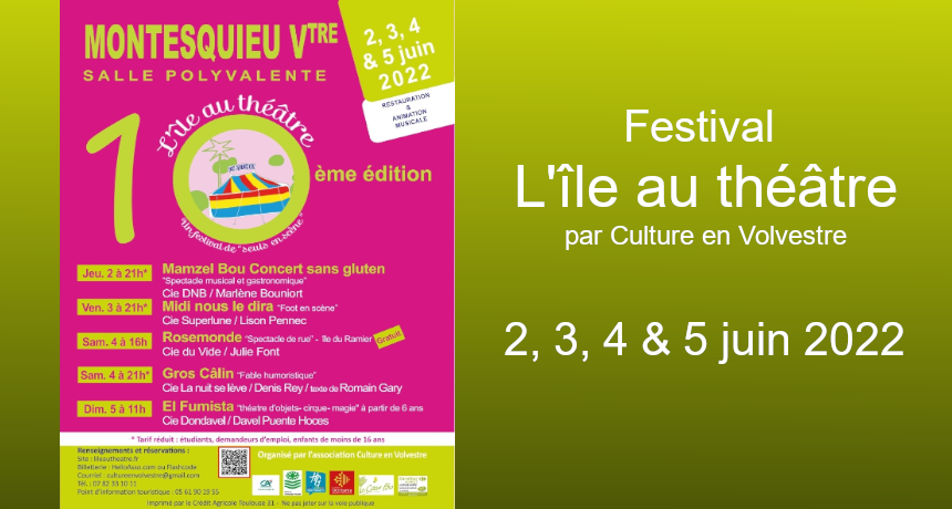 Festival L'île au théâtre