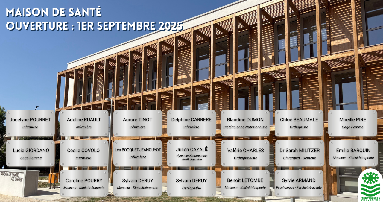 Montesquieu-Volvestre La Maison de santé fait sa rentrée