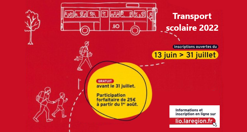 Transport scolaire 2022