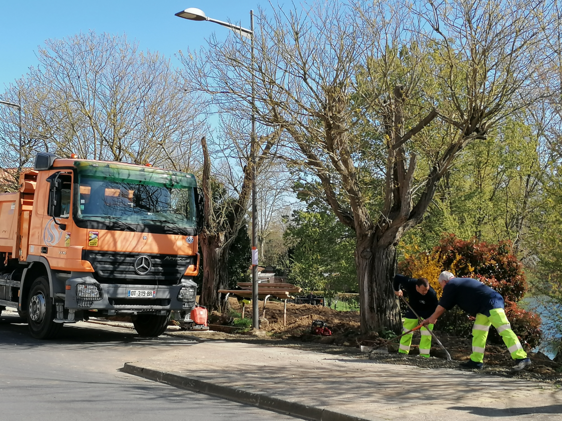 Travaux Place du Tint