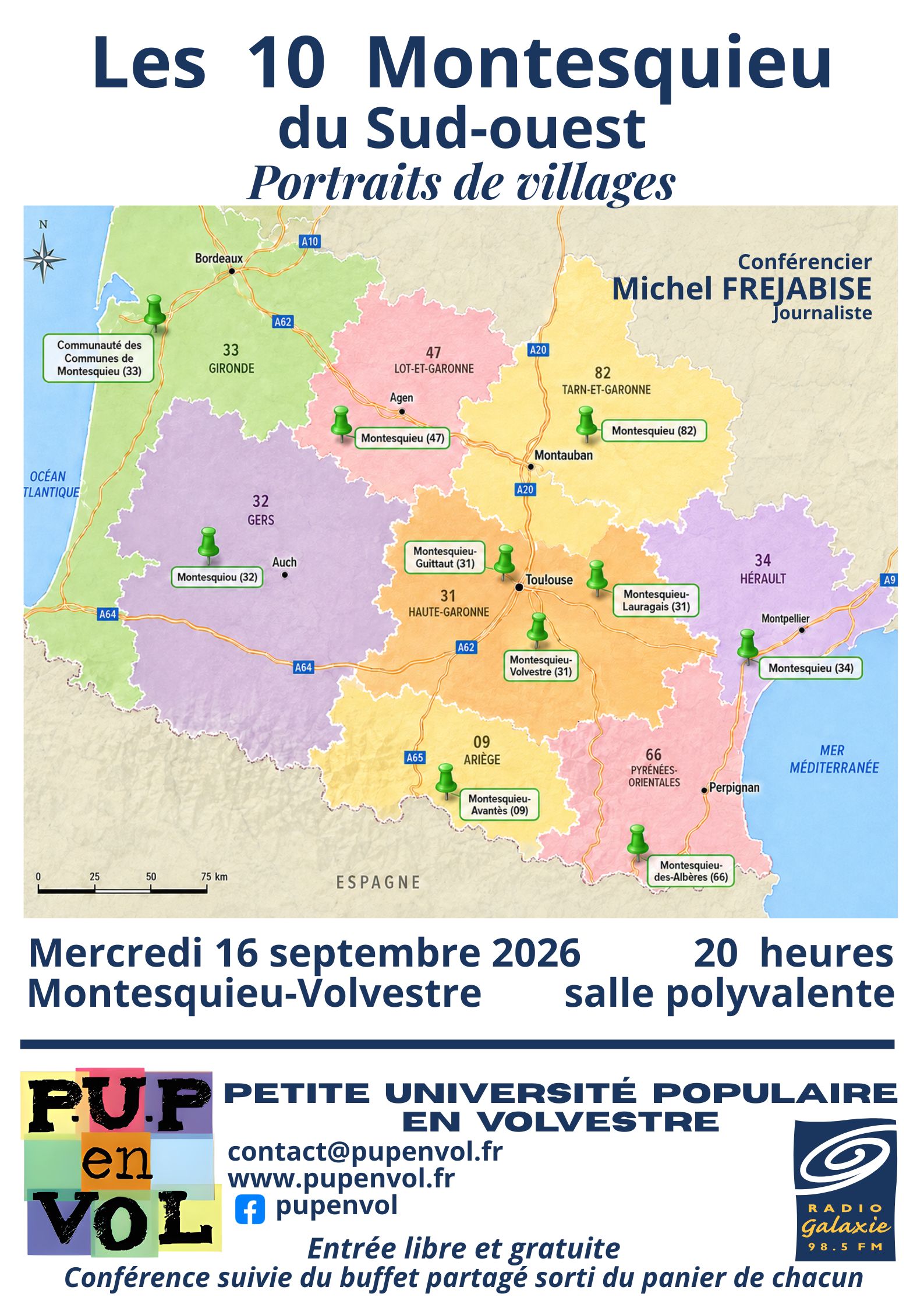 Les 10 Montesquieu du Sud-Ouest
