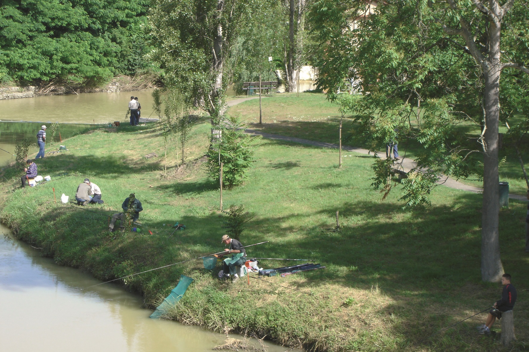 parcours de pêche