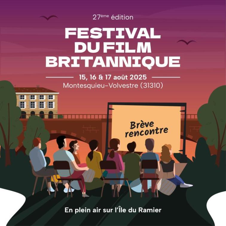 Montesquieu-Volvestre - Programme Festival Film Britannique 2025