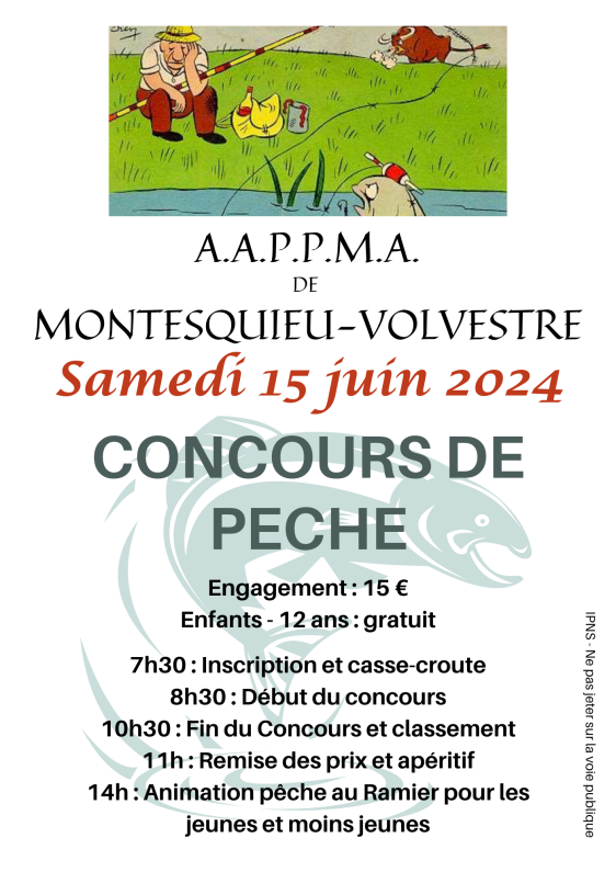 Concours de pêche Montesquieu-Volvestre