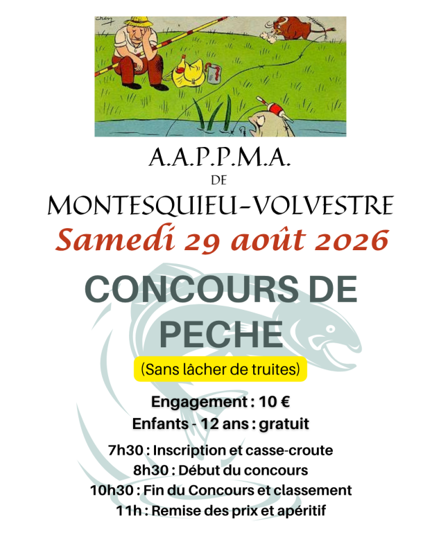 Concours de pêche