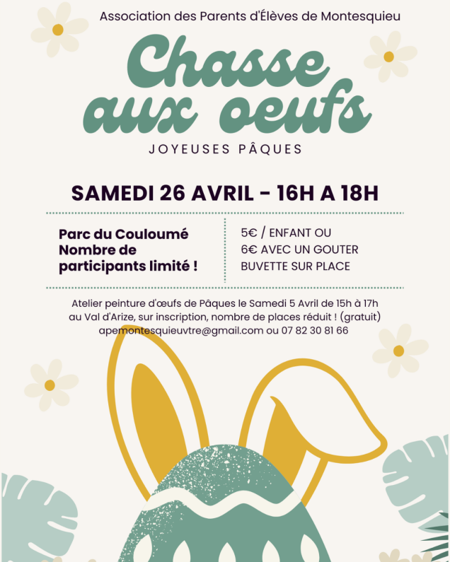 Chasse aux oeufs Montesquieu-Volvestre