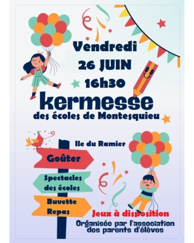 Kermesse des écoles