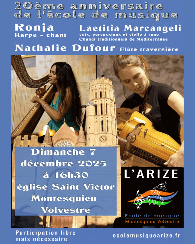 Concert de l'école de musique de l'Arize