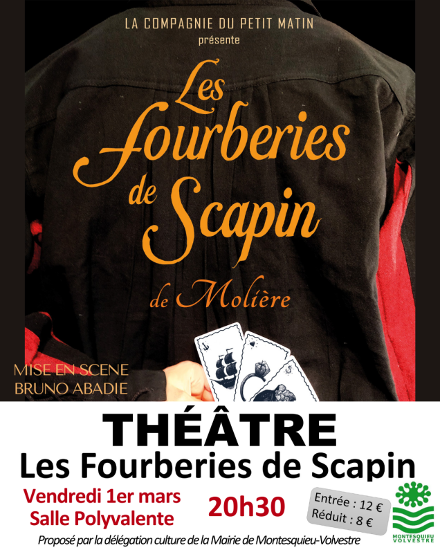 Les fourberies de Scapin - Montesquieu-Volvestre