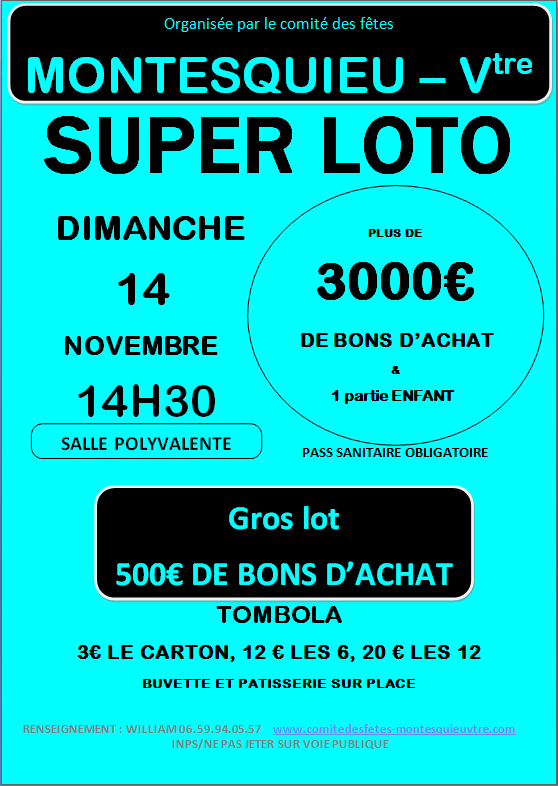 Loto Montesquieu Volvestre