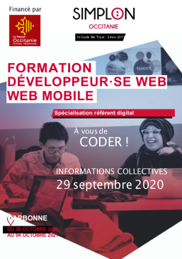 Offre de formation développeur web