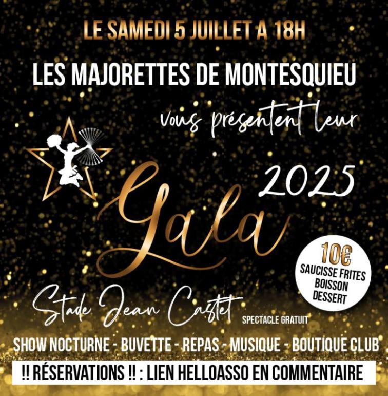 Gala des Majorettes de Montesquieu-Volvestre