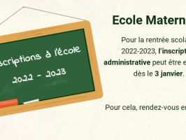 Rentrée scolaire 2022-23