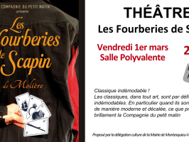 Les fourberies de Scapin - Montesquieu-Volvestre