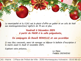 Gouter de Noël - Montesquieu-Volvestre