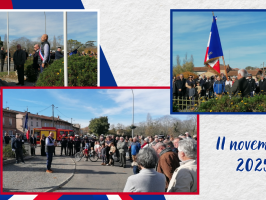 MONTESQUIEU-VOLVESTRE : Traditionnelle cérémonie du souvenir