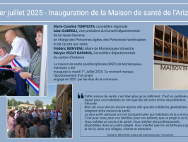 Inauguration de la maison de santé de Montesquieu-Volvestre
