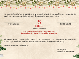 Gouter de Noel CCAS Montesquieu-Volvestre