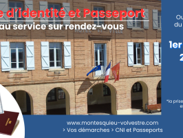 Cartes d’identité et passeports : un nouveau service à Montesquieu-Volvestre