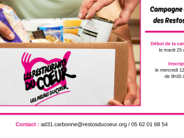 Restos du Coeur : campagne d'été