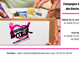 Resto du Coeur : Campagne d'hiver 2024