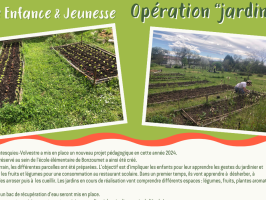 SEJ - Opération Jardin : Le projet prend forme