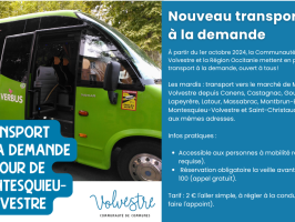 Nouveau transport à la demande