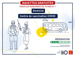 Navette domicile - Centre de vaccination