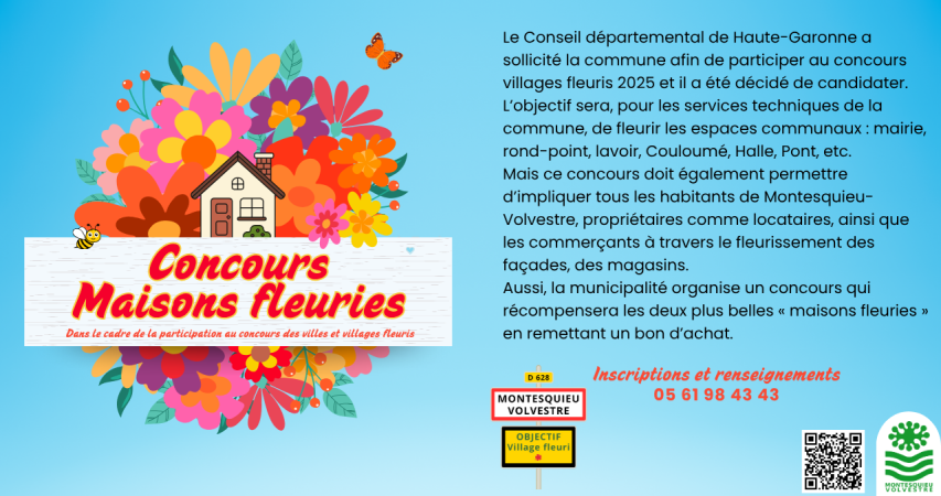 Concours de maisons fleuries