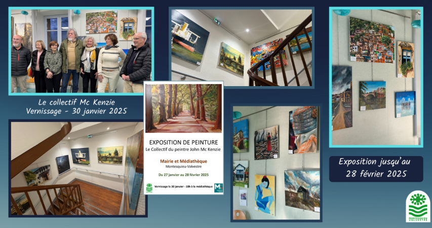 Expo peintures : Collectif Mc Kenzie