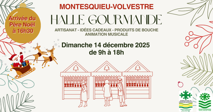 Halle gourmande Montesquieu-Volvestre