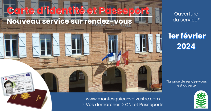 Cartes d’identité et passeports : un nouveau service à Montesquieu-Volvestre