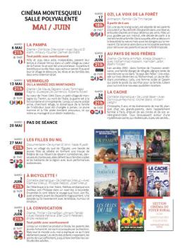 Cinéma mai - juin 2025