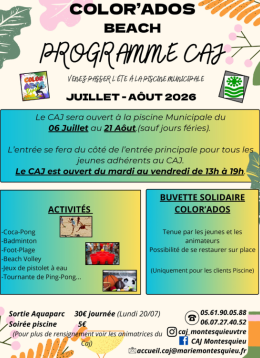 Caj été 2026